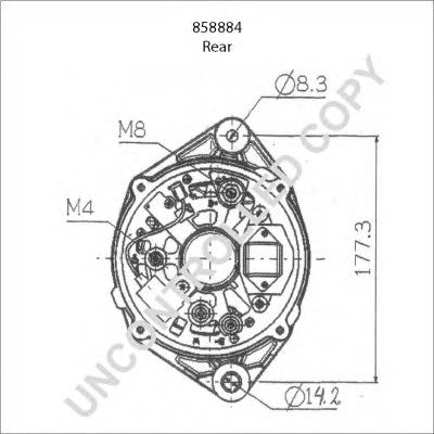 PRESTOLITE ELECTRIC 858884 -  Генератор